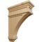 Ekena Millwork 4 1/2"W x 10"D x 13 3/4"H Arlington Corbel, Cherry COR04X10X13ARCH - alternate 1